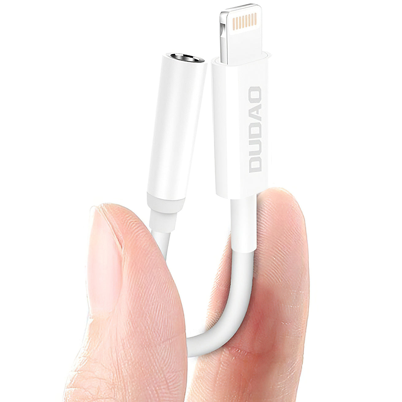 Lightning Audio Adapter - 3.5mm Dudao L16i, White