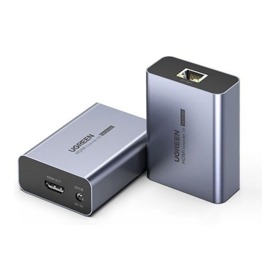 UGREEN CM455 Video Adapter (20519EU), HDMI - RJ45, 1080P, Gray