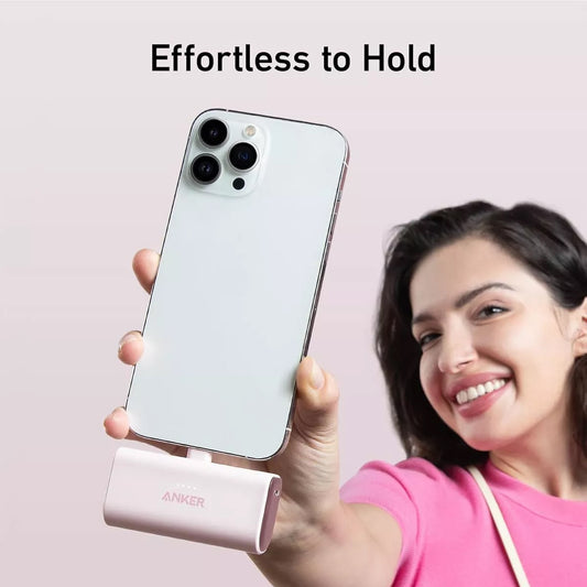 Anker Nano External Battery, 5000mAh, 12W, 1 x Lightning, White A1645G21