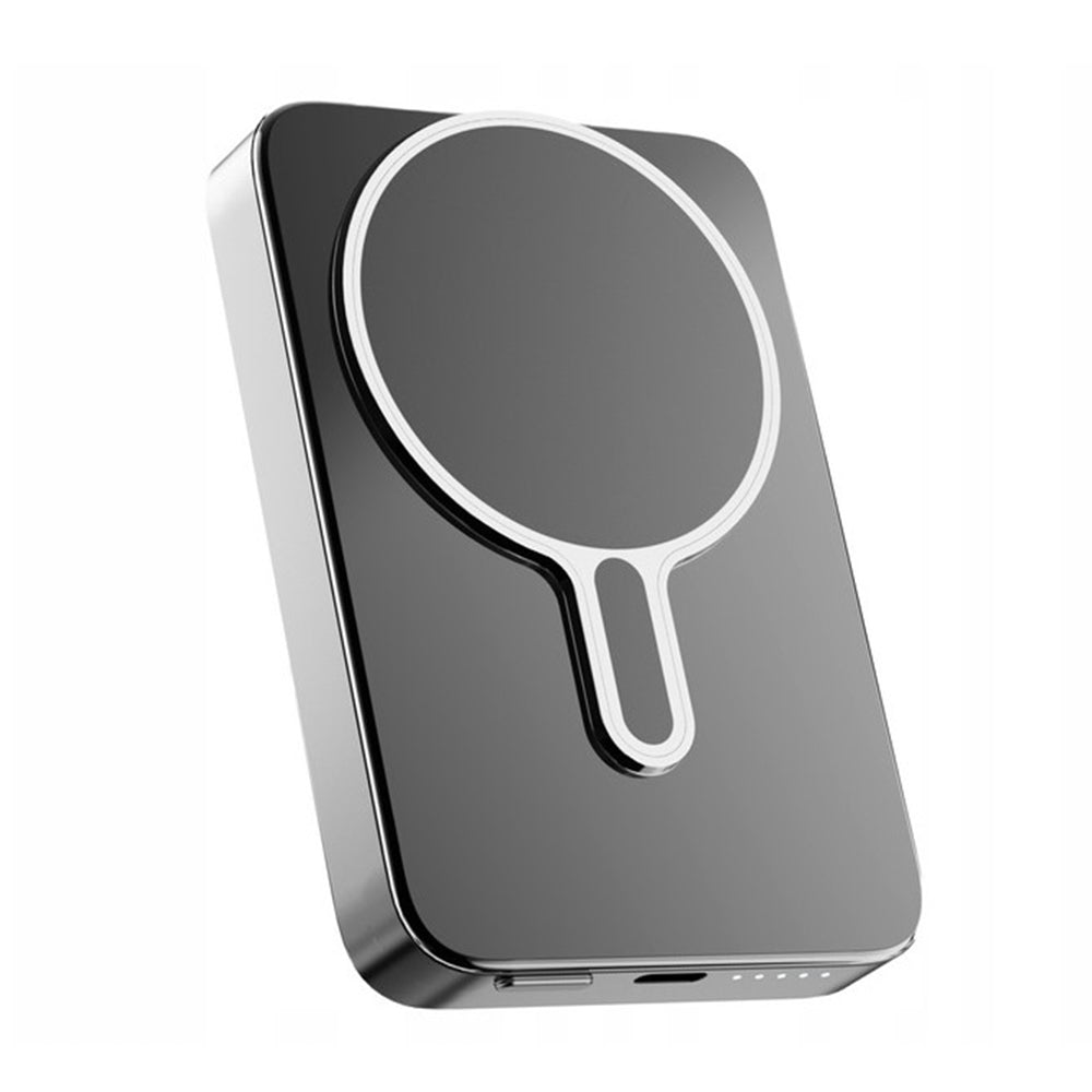 Wireless External Battery 3MK MagSnap Go, 10000mAh, 20W, PD + FQI, 1 x QI - 1 x USB-C, Gray