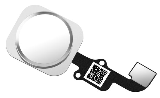 Apple iPhone 6s / 6s Plus Menu Button Assembly, with band, Silver