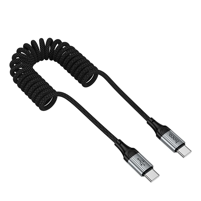 USB-C Data and Charging Cable - USB-C HOCO X121, 60W, 1.5m, Black
