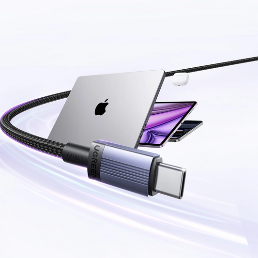 USB-C Data and Charging Cable - USB-C UGREEN, 100W, 3m, Black