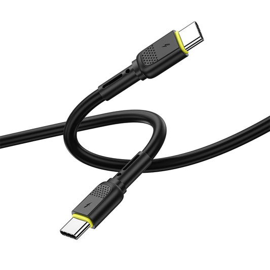 USB-C Data and Charging Cable - USB-C WiWu Wi-C034, 60W, 1.2m, Black