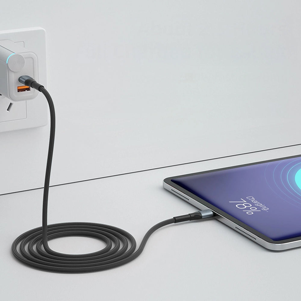 USB-C Data and Charging Cable - USB-C 3MK Hyper N, 60W, 2m, Black