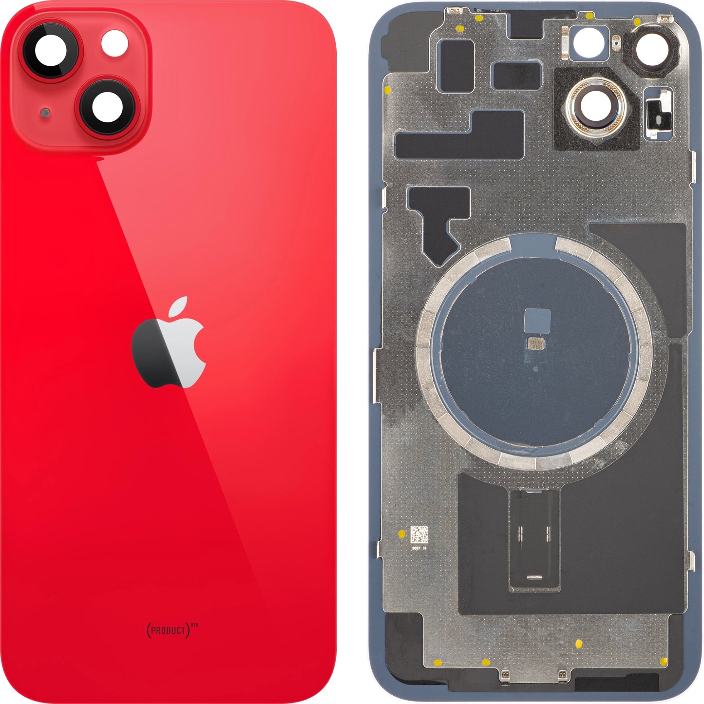 Apple iPhone 14 Plus Battery Cover, Red, Premium Swap