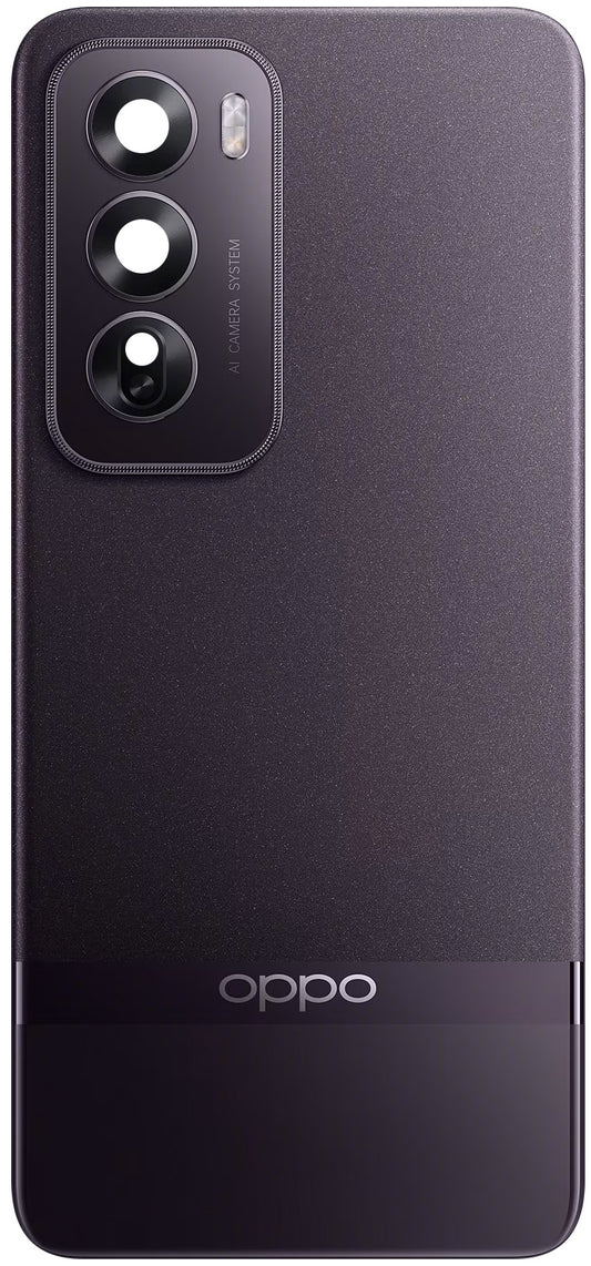 Oppo Reno12 Pro Battery Cover, Black (Space Brown), Service Pack 621033000286