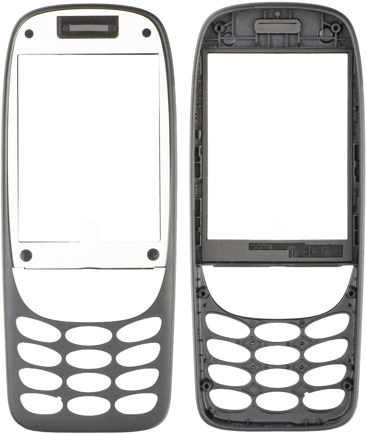Front Case Nokia 6310 (2024), Black, Service Pack 286912228