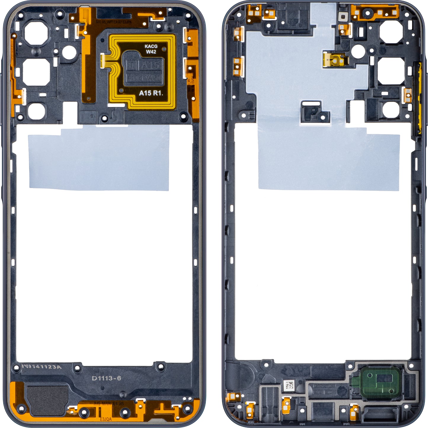 Middle Case Samsung Galaxy A15 A155, Black