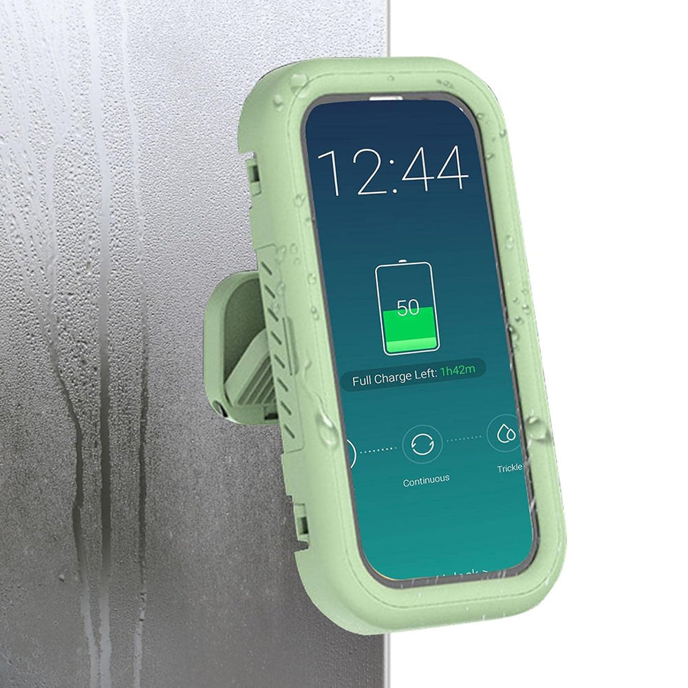 Techsuit LC-999 Wall Case with Touch Membrane for Phone, Waterproof, Purple