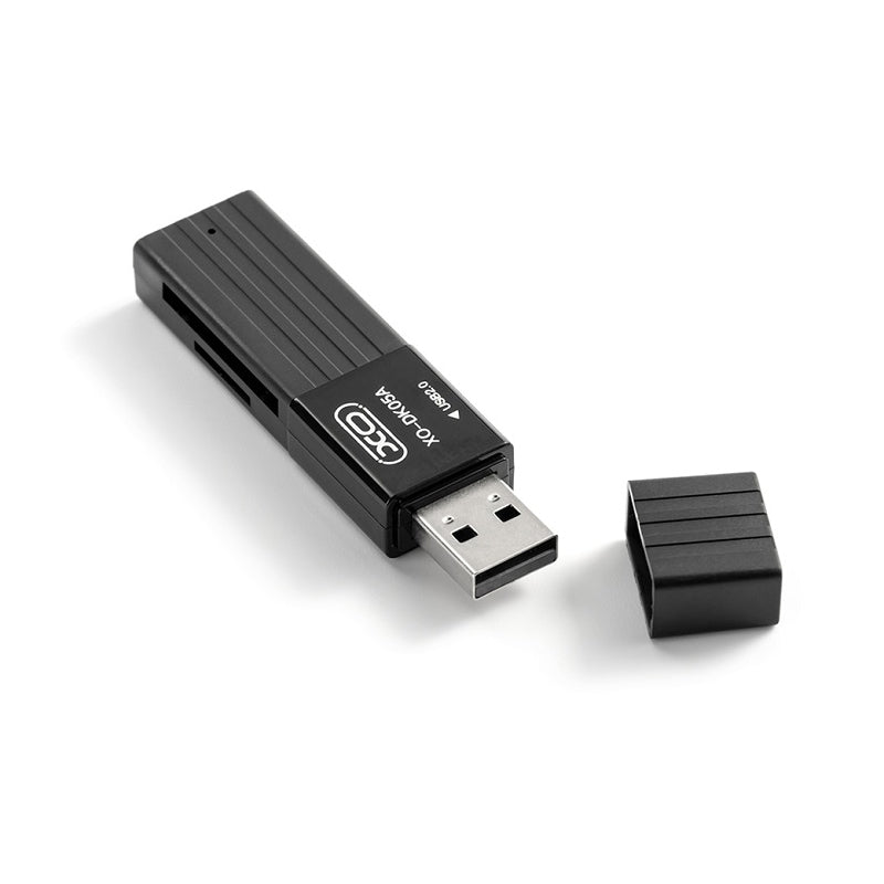 USB Card Reader XO Design DK05A, SD - microSD, Black
