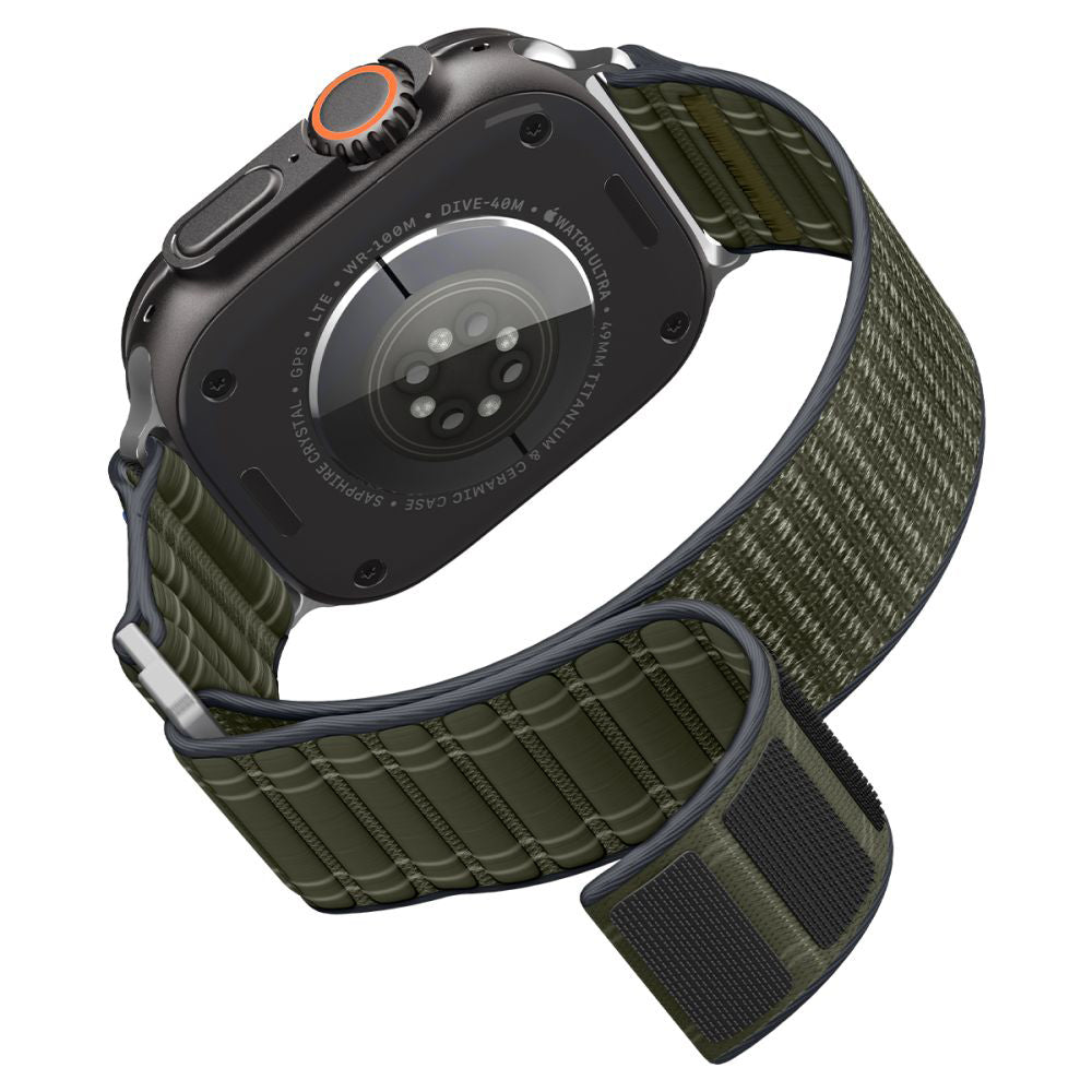 Spigen WBF0 Strap for Apple Watch 49mm / 46mm / 45mm / 44mm Series, Green AMP10142