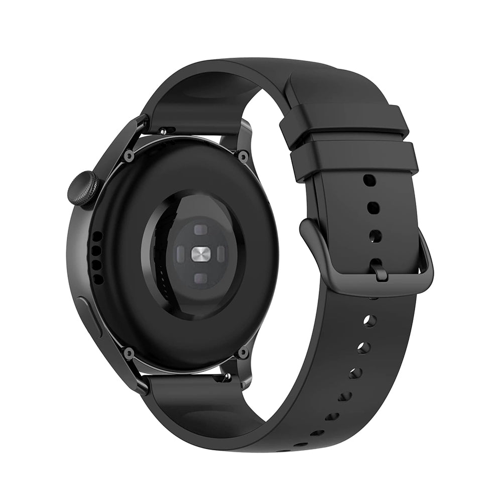 Techsuit W001 Strap for Samsung Galaxy Watch / Huawei Watch Series, Black