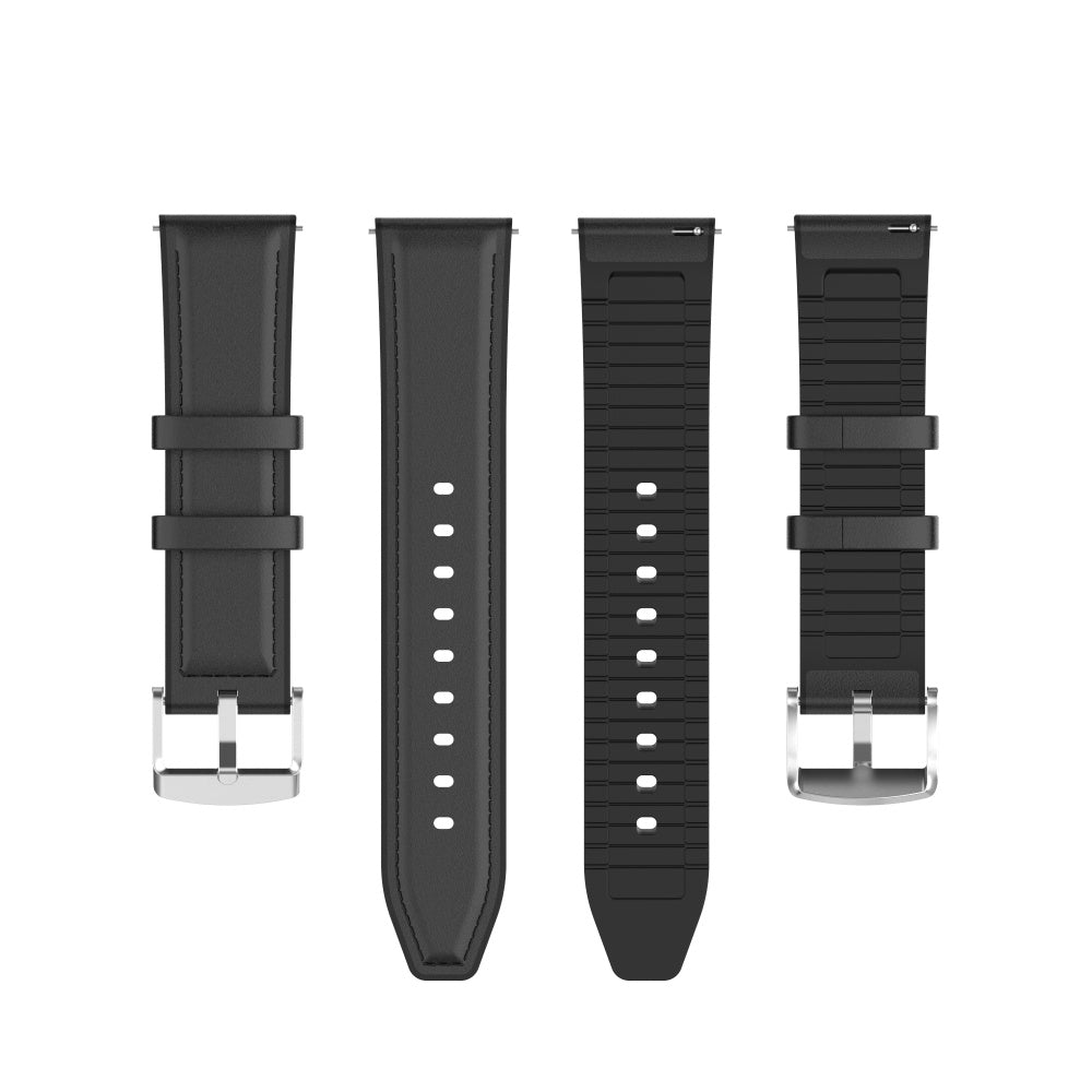 Techsuit W007 Strap for Samsung Galaxy Watch / Huawei Watch Series, 20mm, Black