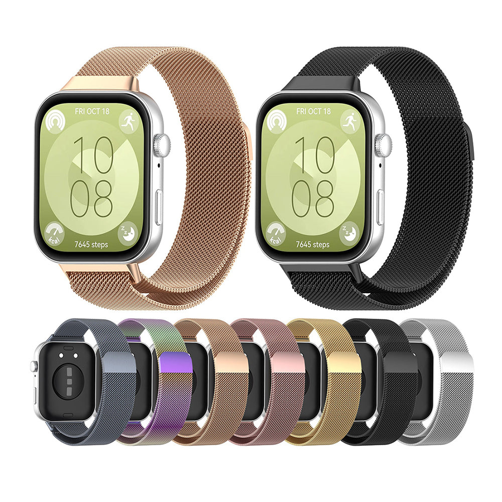Techsuit W009 Strap for Huawei Watch Fit 4 Pro / Fit 4 / Fit 3, Silver