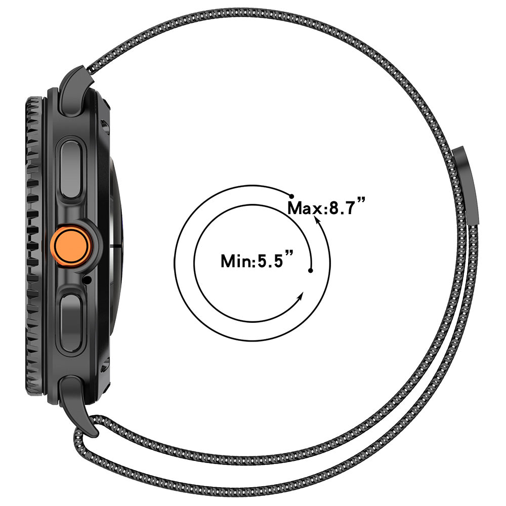 Techsuit W009 Strap for Samsung Galaxy Watch8 / Watch8 Classic Series, Beige