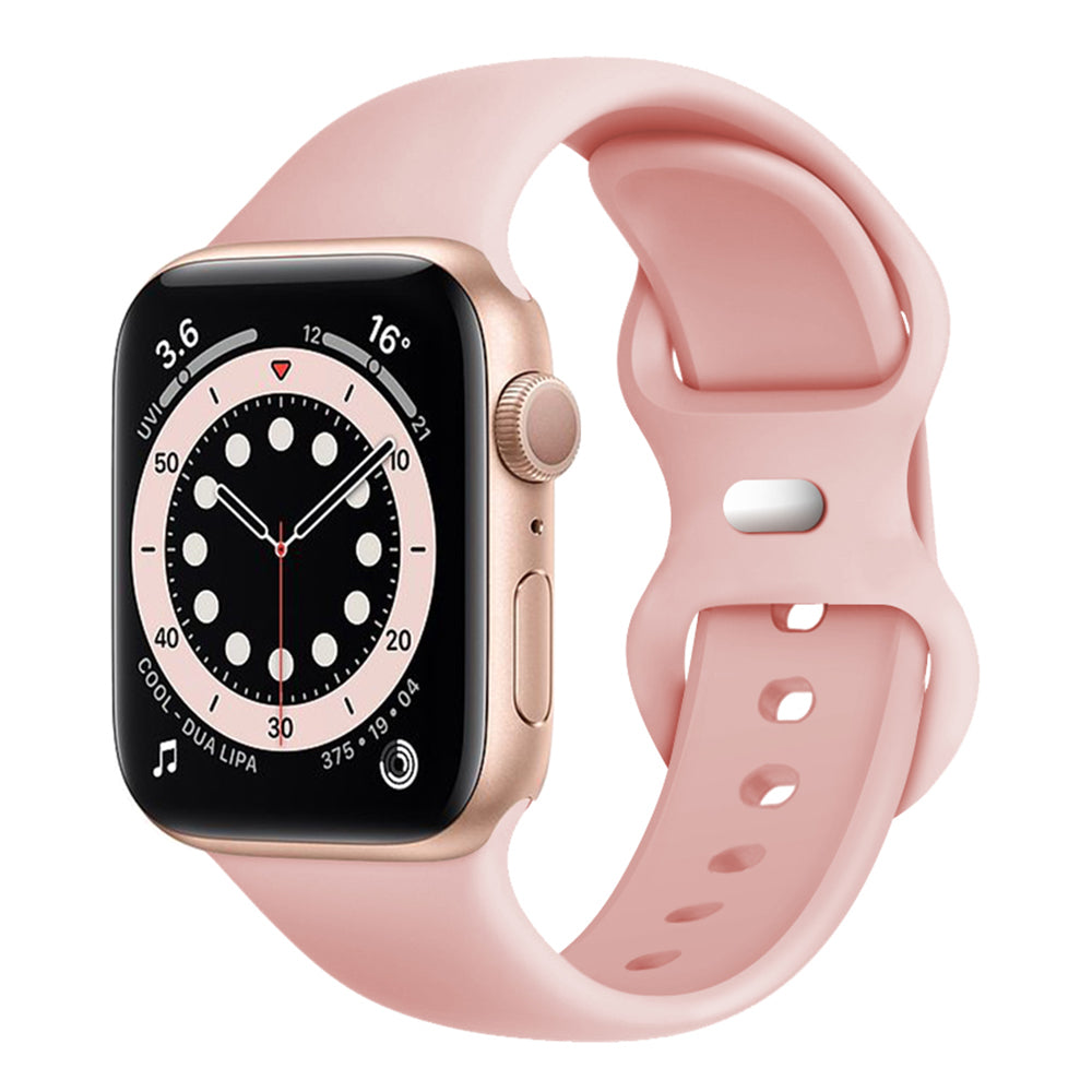 Techsuit W031 Strap for Apple Watch 42mm / 41mm / 40mm / 38mm Series, Light Pink