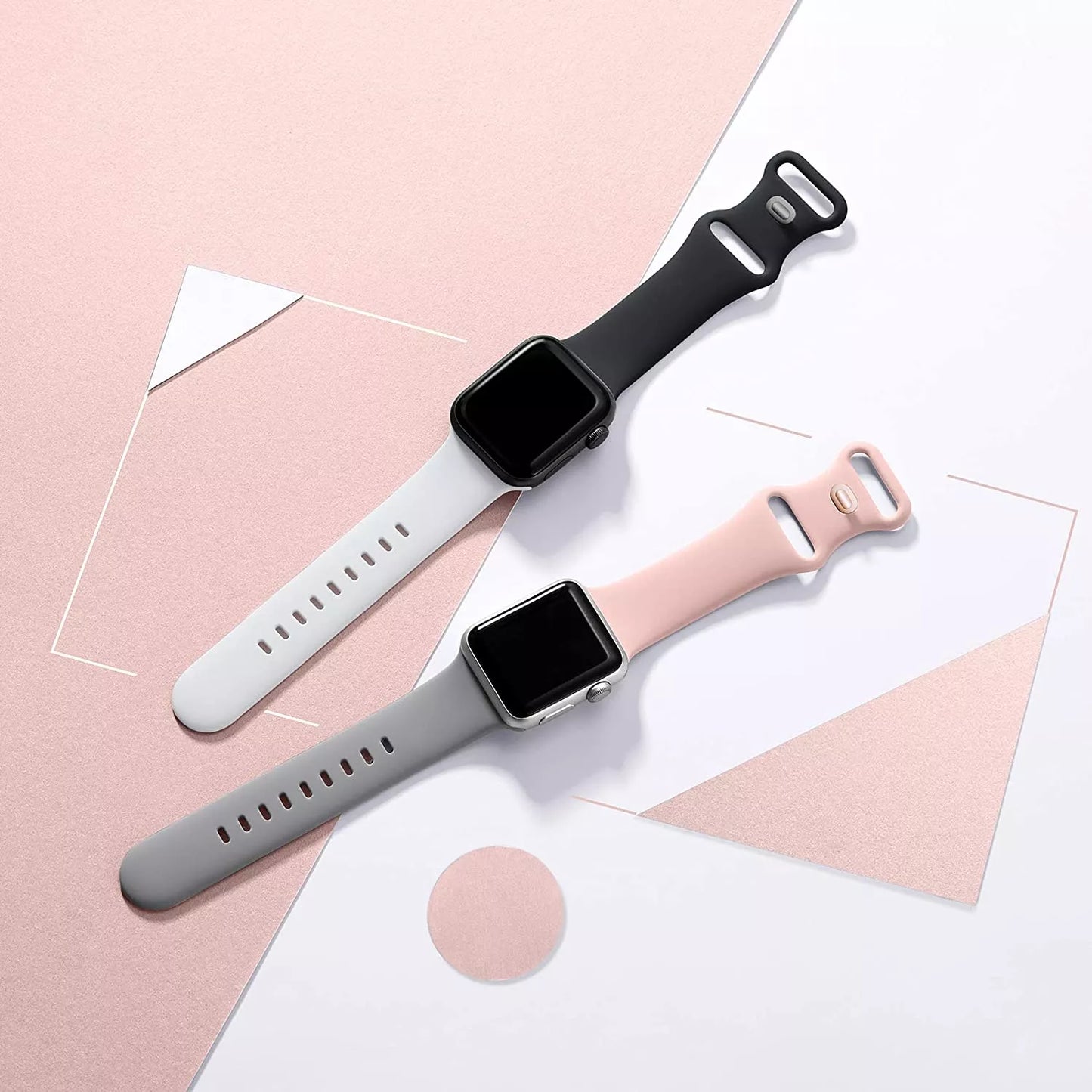 Techsuit W031 Strap for Apple Watch 49mm / 46mm / 45mm / 44mm / 42mm Series, Gray