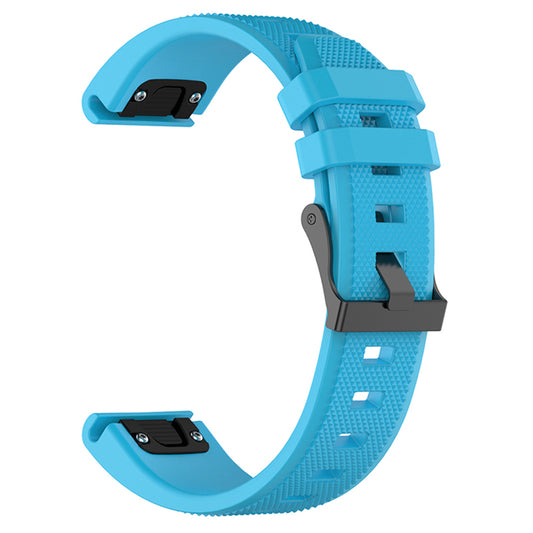 Techsuit W058 Strap for Garmin Watch Fenix / Forerunner Series, 22mm, Blue