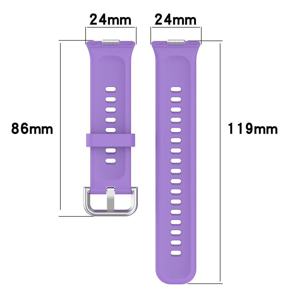 Techsuit W061 Strap for Huawei Watch Fit 4 Pro / Fit 4 / Fit 3, Purple