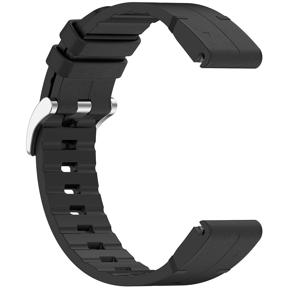 Techsuit W071 Strap for Garmin Watch Fenix Series, 26mm, Black