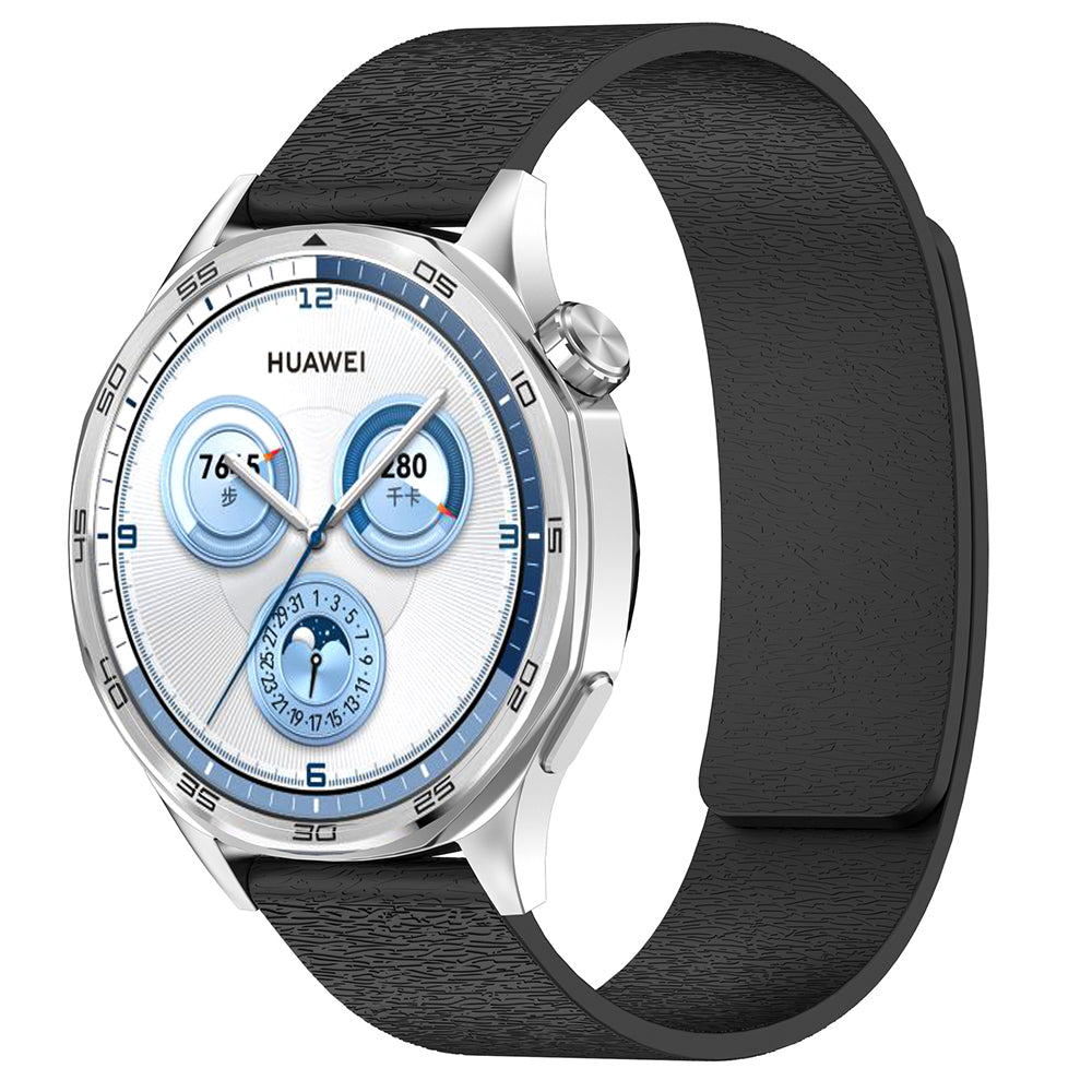 Techsuit W074 Strap for Samsung Galaxy Watch / Huawei Watch Series, 22mm, Black