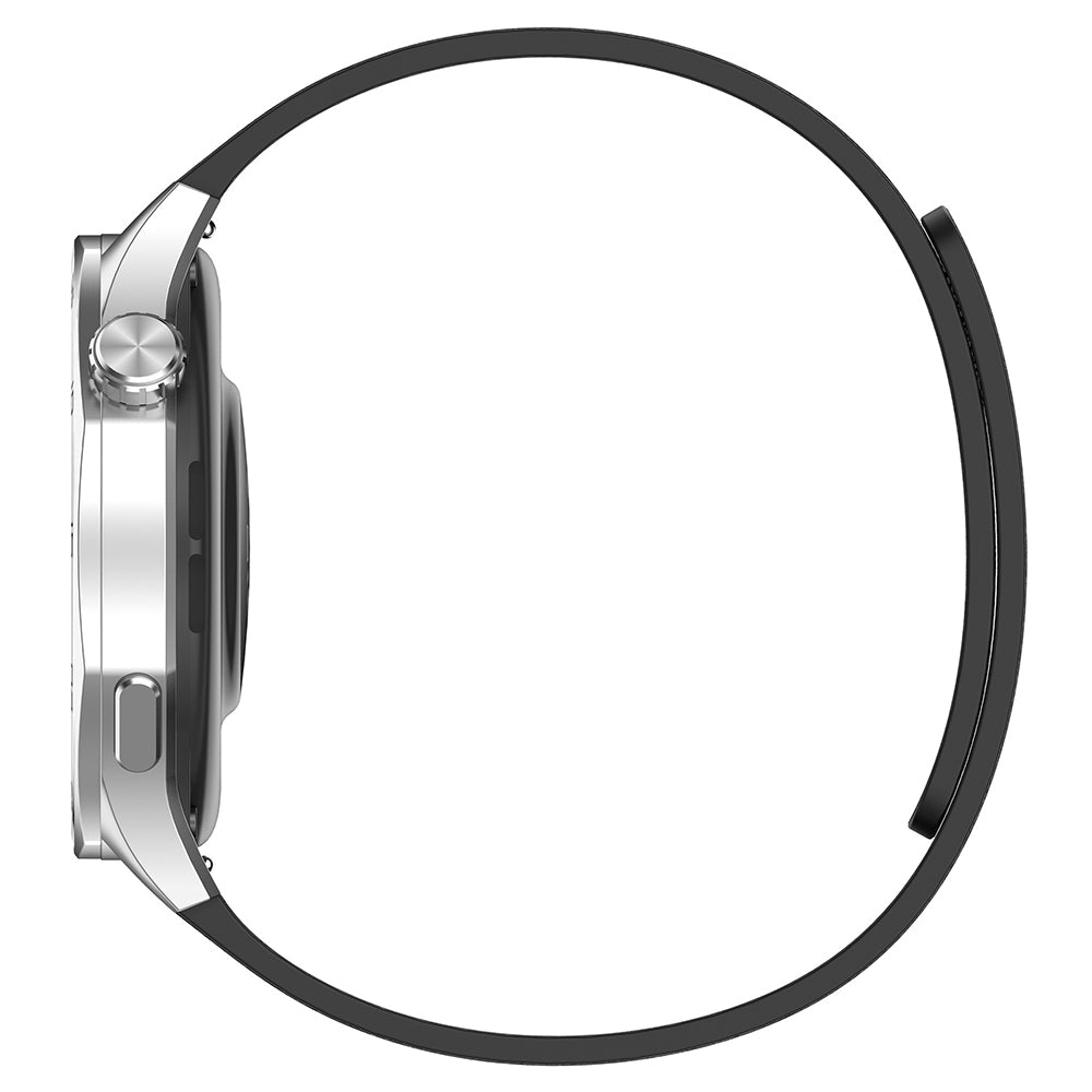 Techsuit W074 Strap for Samsung Galaxy Watch Series, 22mm, Black Orange
