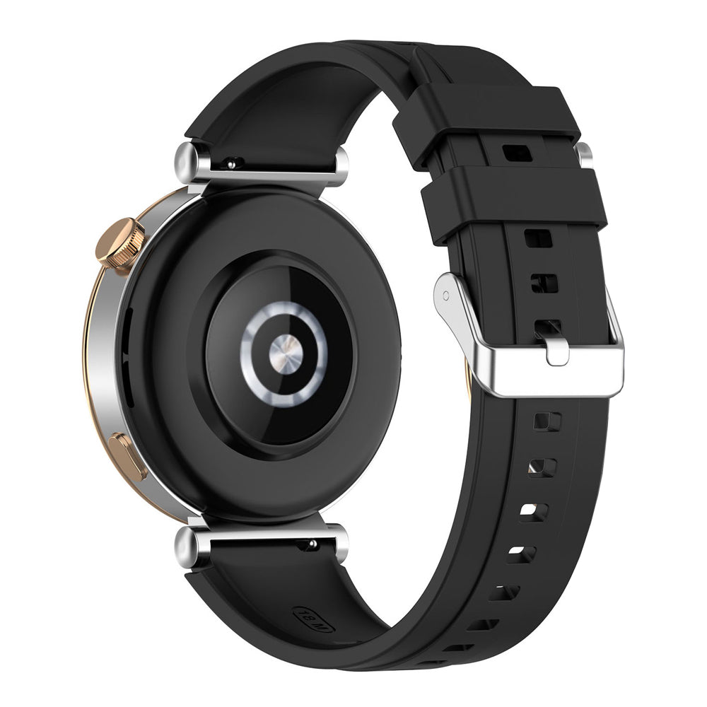 Techsuit W075 Strap for Huawei Watch / Garmin Watch Series, 18mm, Burgundy