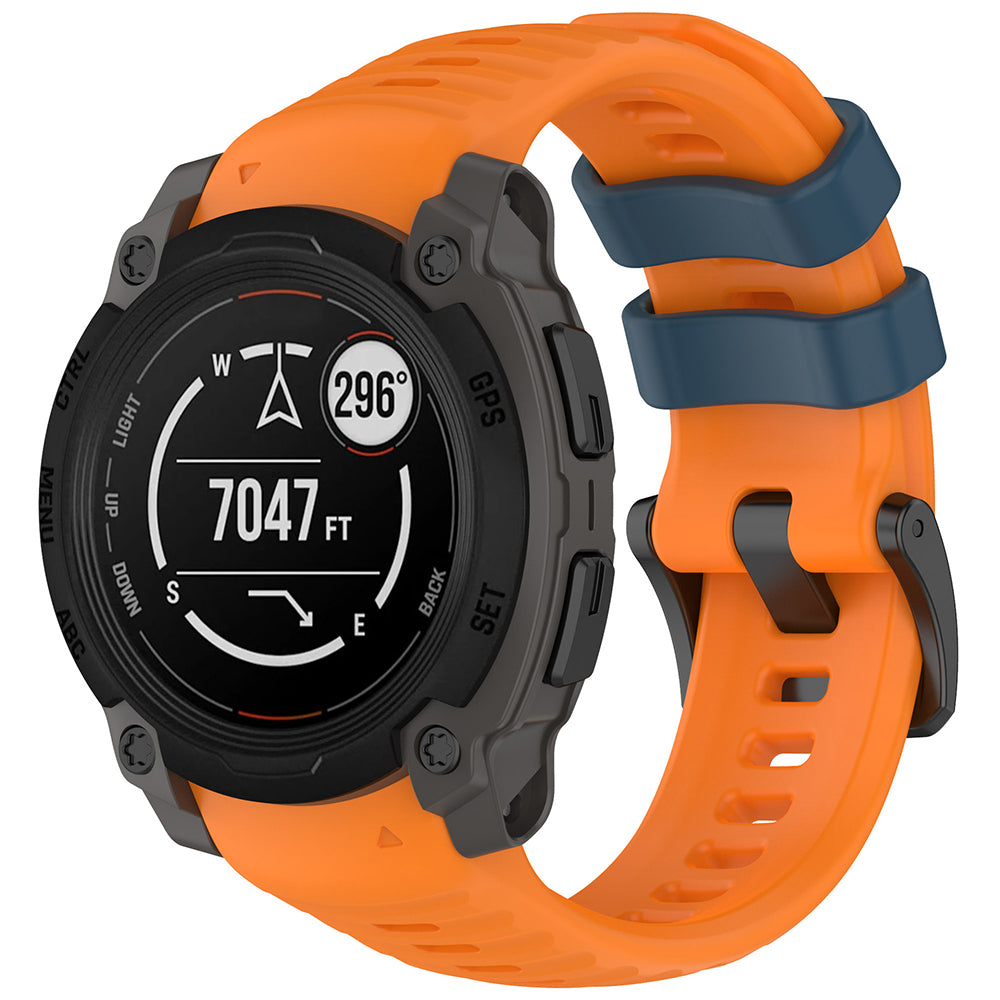 Techsuit W076 Strap for Garmin Instinct E 45mm, Orange