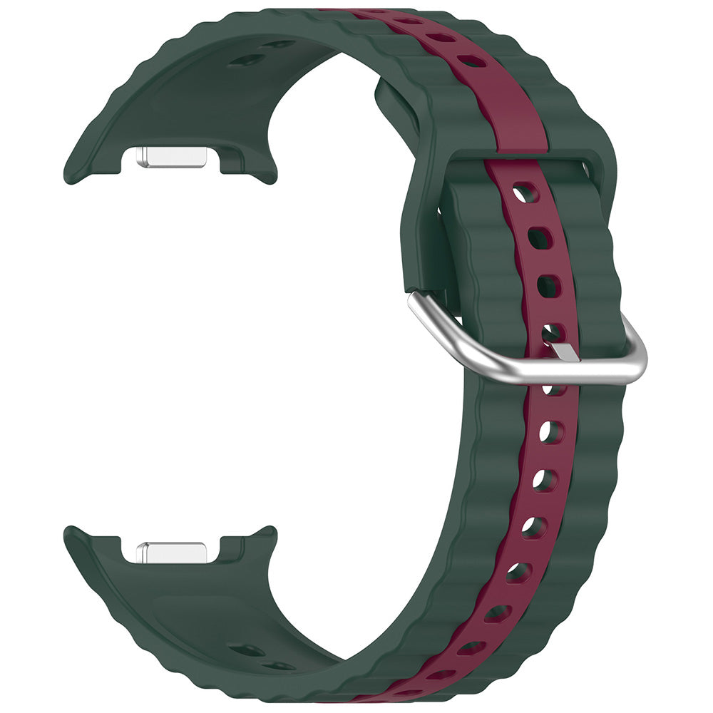 Techsuit W078 Strap for Samsung Galaxy Watch8 / Watch8 Classic Series, Dark Green