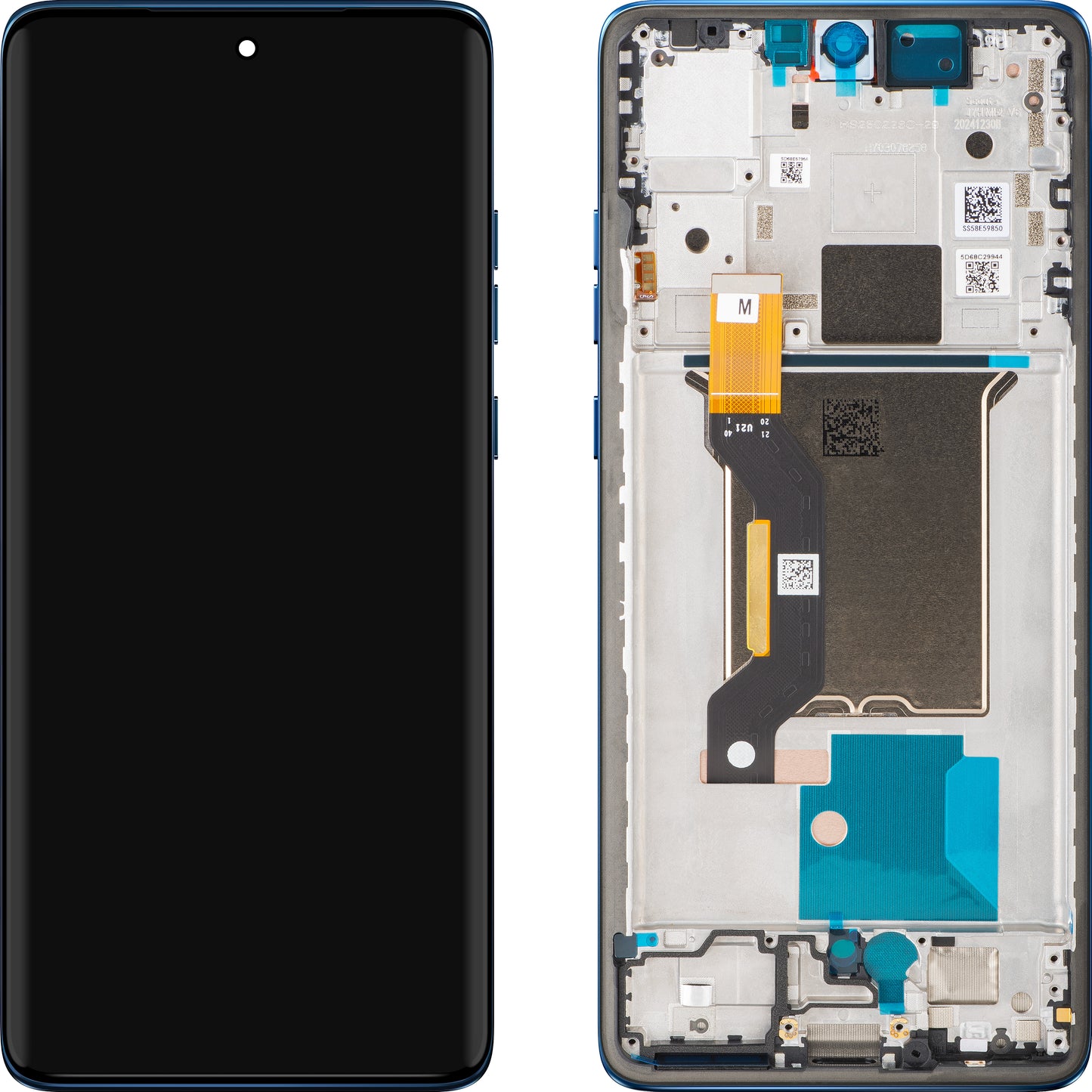 Motorola Edge 60 Display with Touchscreen, with Frame, Blue, Service Pack 5D68C29943