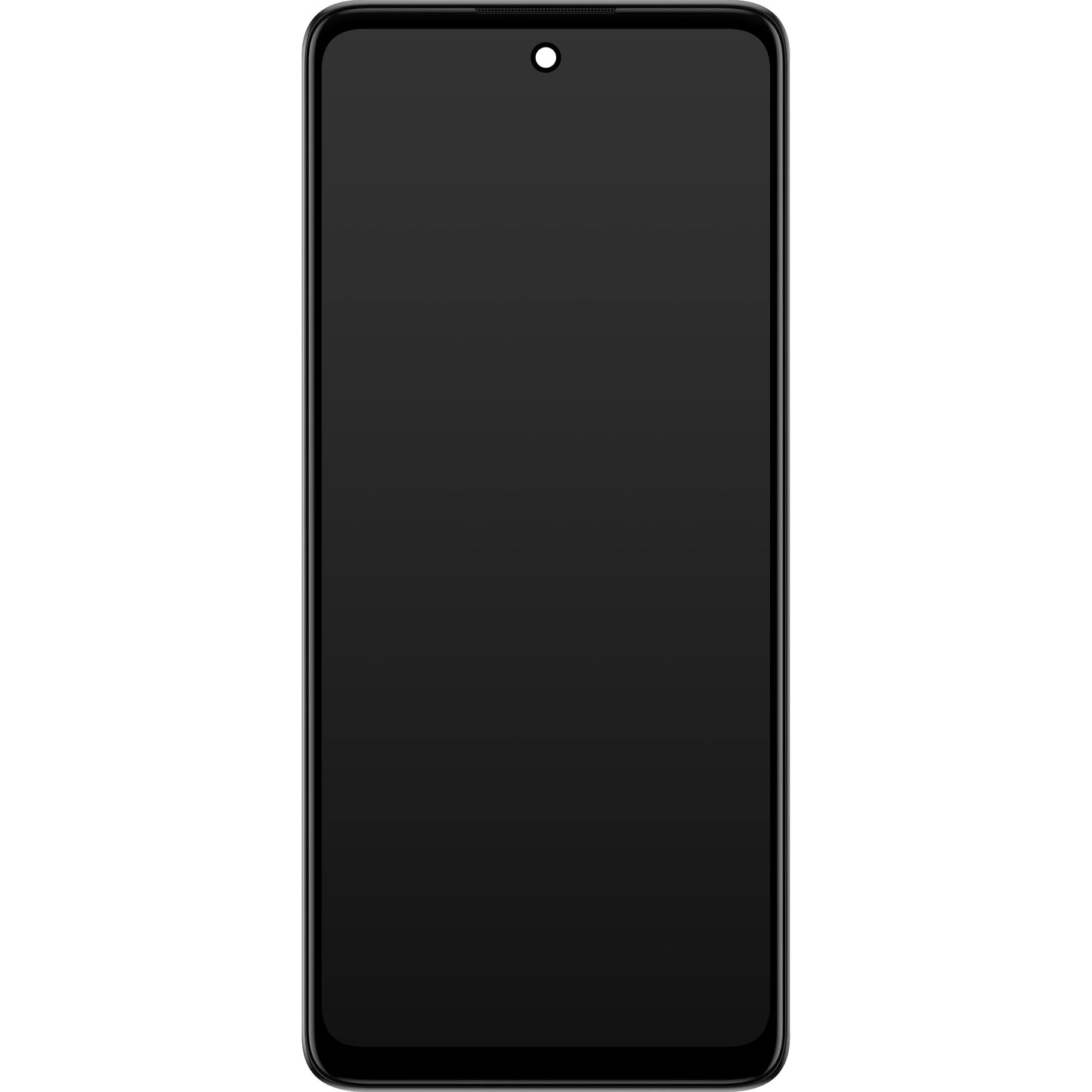 Motorola Moto Moto G51 5G Touchscreen Display, with Frame, Black, Service Pack 5D68C20028