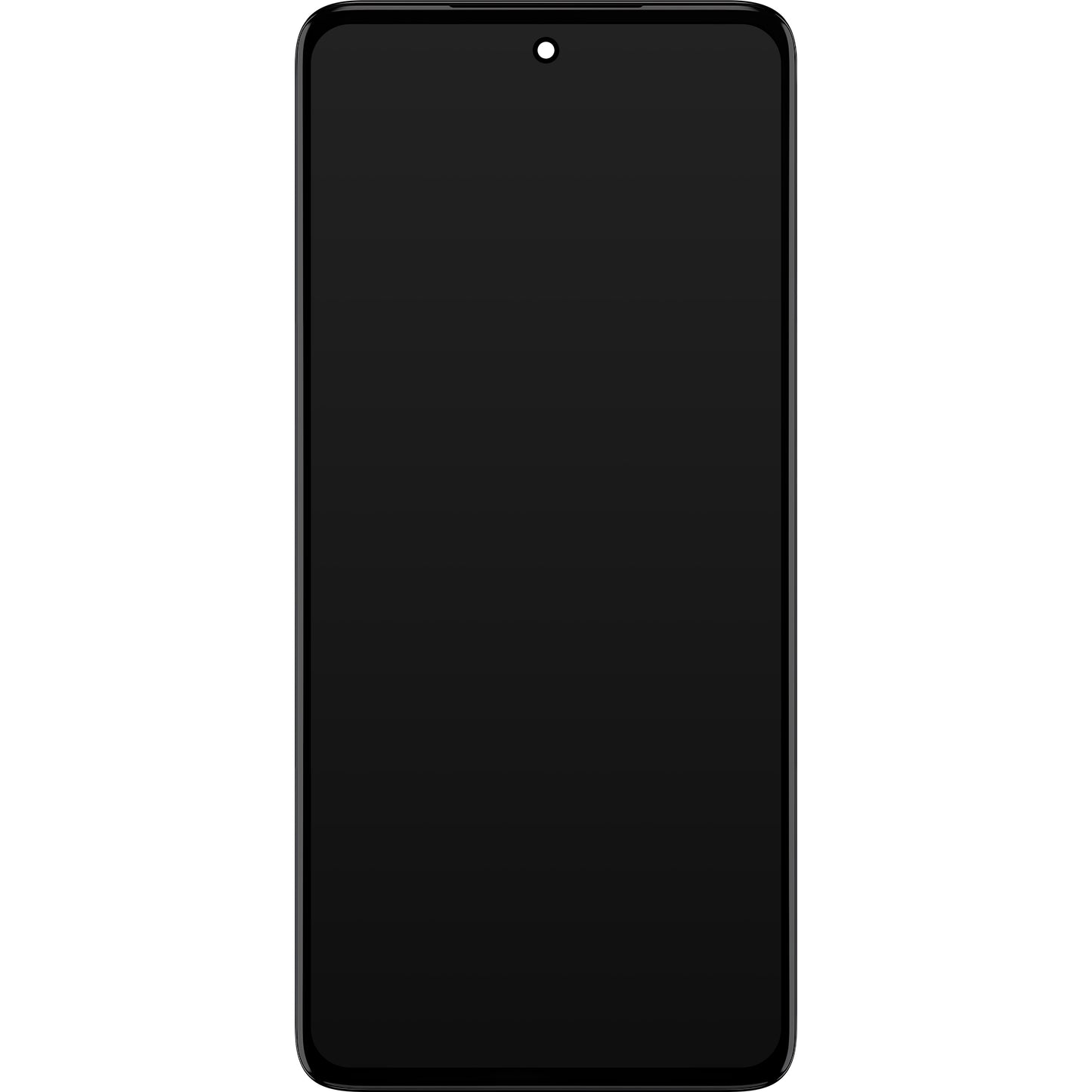 Motorola Moto Moto G72 Touchscreen Display, with Frame, Black, Service Pack 5D68C21701