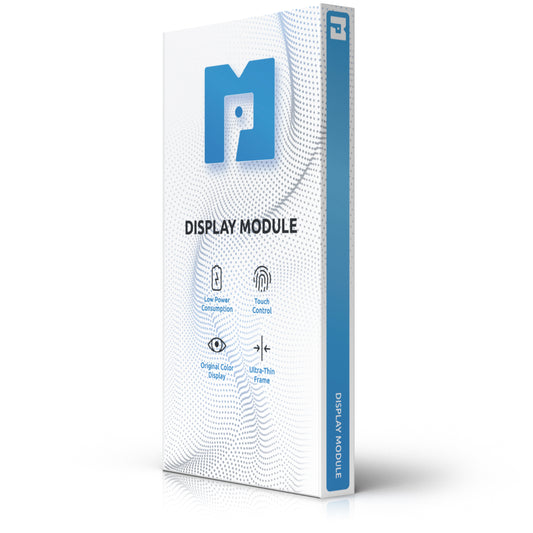 MP Touchscreen Display compatible with Samsung Galaxy A52s 5G A528 / A52 5G A526 / A52 A525, with Frame, OLED Version, Black