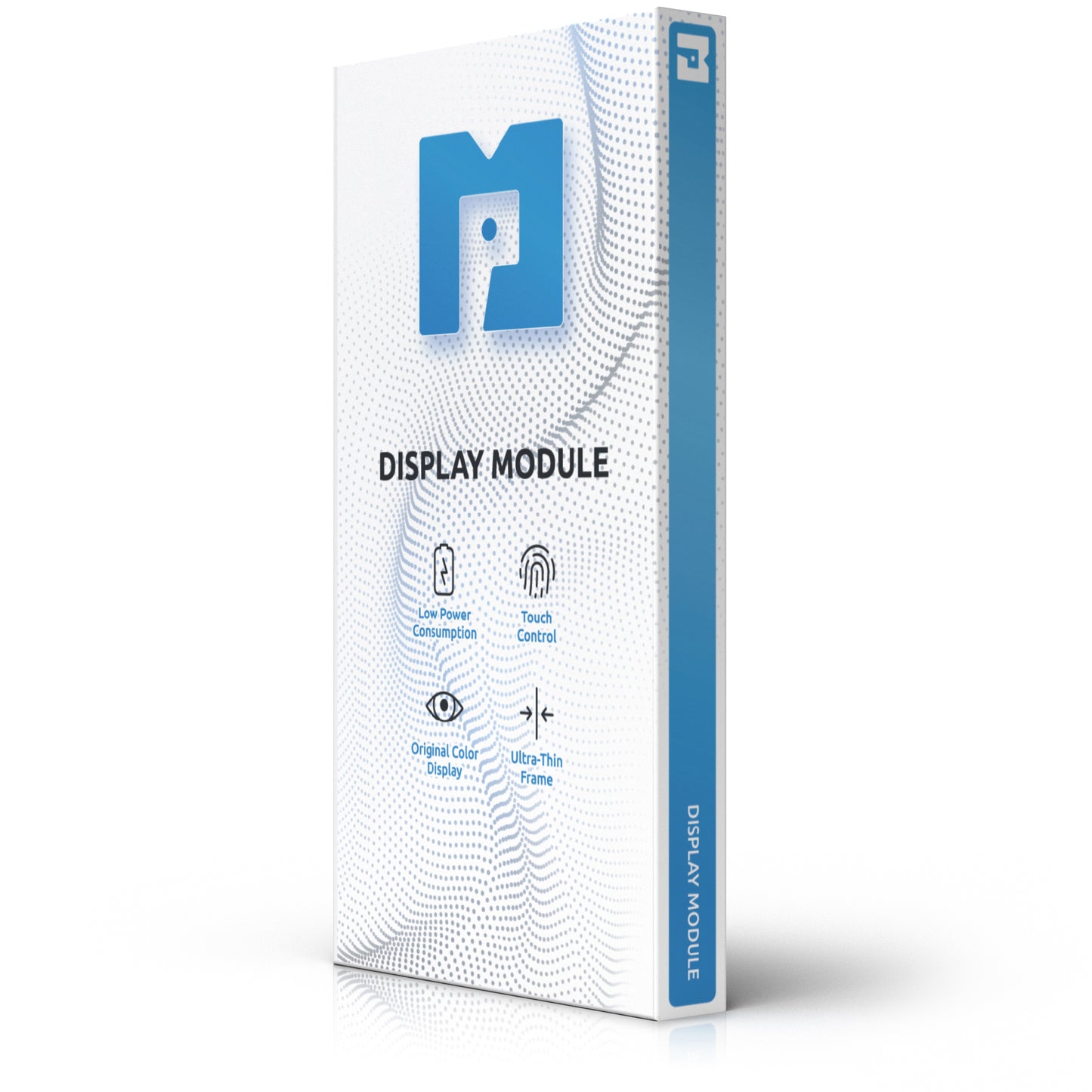 MP Touchscreen Display compatible with Samsung Galaxy Note 10+ N975, with Frame, OLED Version, Black