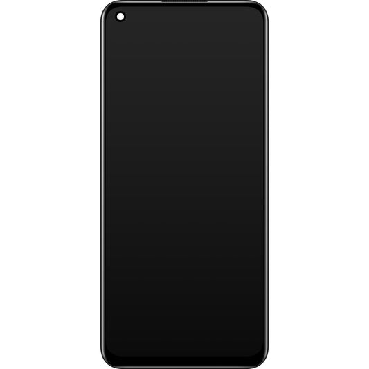 Touchscreen Display Realme 9, with Frame, Black, Service Pack 4130176