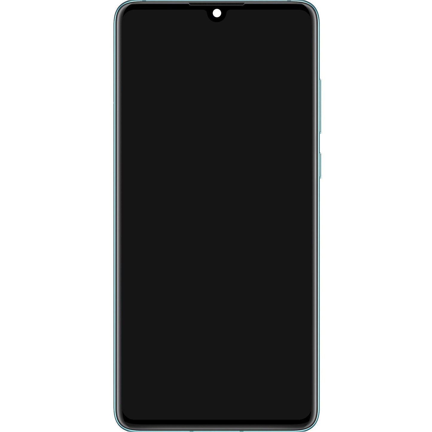 Touchscreen Display Huawei P30, with Frame and Battery, Blue (Breathing Crystal), Service Pack 02354HMF