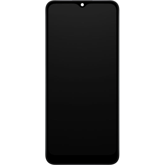 Touchscreen Display Samsung Galaxy A02s A025G, with Frame, Black, Service Pack GH81-20181A