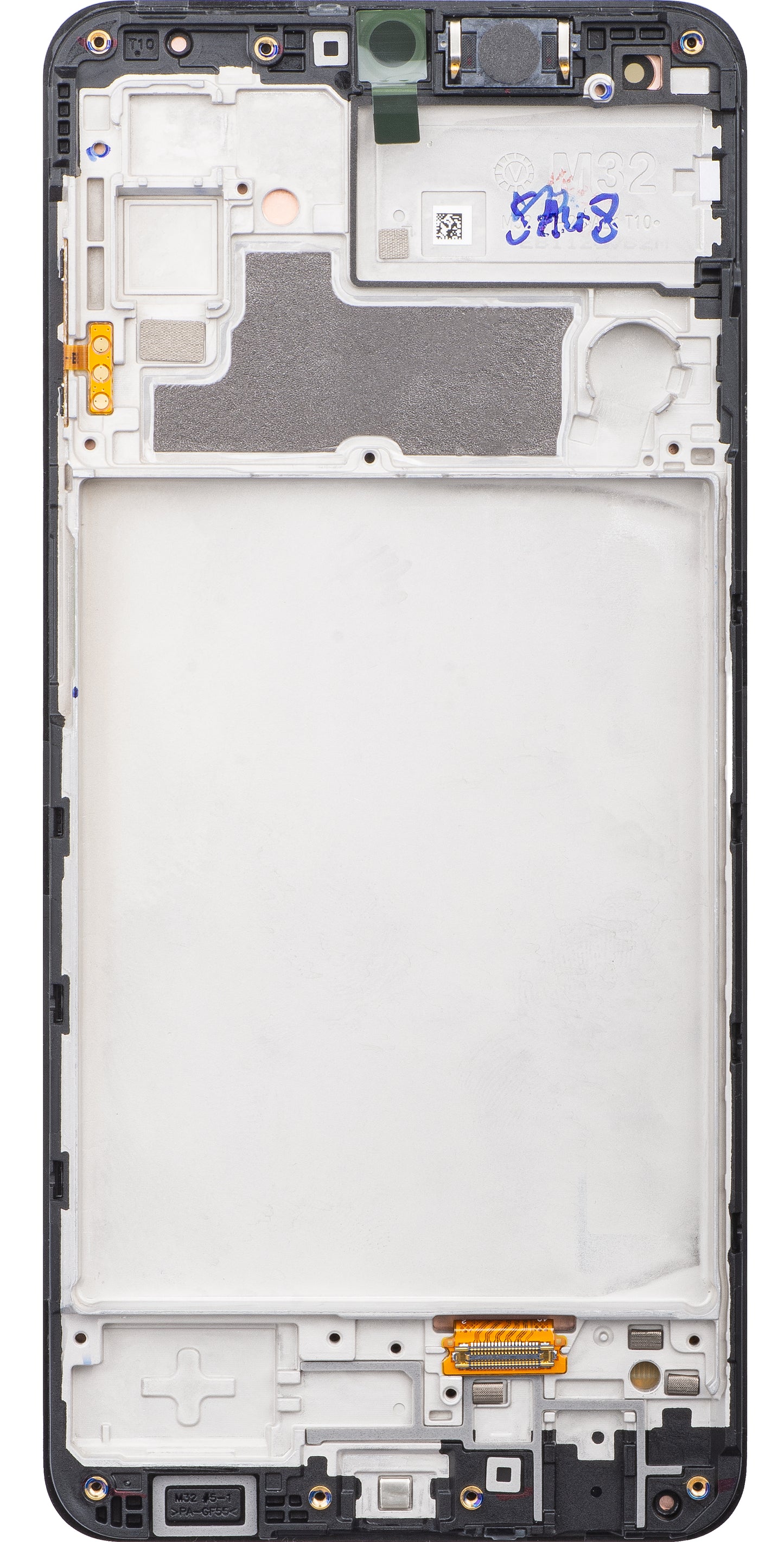 Samsung Galaxy Galaxy M32 M325 Touchscreen Display, with Frame, Black, Service Pack GH82-26193A