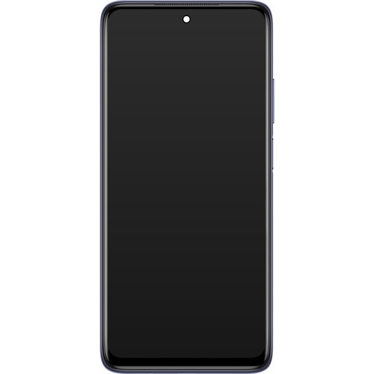Xiaomi Redmi Note 9 Pro 5G / Mi 10T Lite 5G Display with Touchscreen, Frame, Grey, Service Pack 5600040J1700