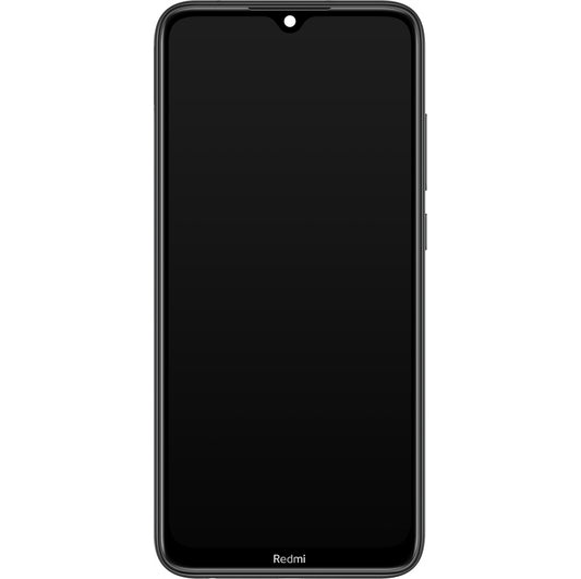 Xiaomi Redmi Note 8T Display with Touchscreen, with Frame, Black, Service Pack 5600040C3X00