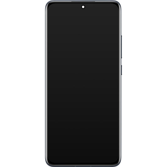 Xiaomi 12S / 12X / 12 Touchscreen Display with Frame, Black, Service Pack 56000300L300