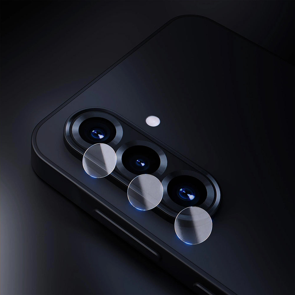 Back Camera Protection Film 3MK Protection for Apple iPhone 17, Flexible Glass, Set of 4 pieces, Transparent