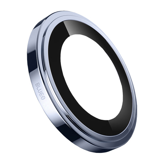 Blueo Sapphire Crystal Rear Camera Protection Film for Apple iPhone 17, Tempered Glass, Blue