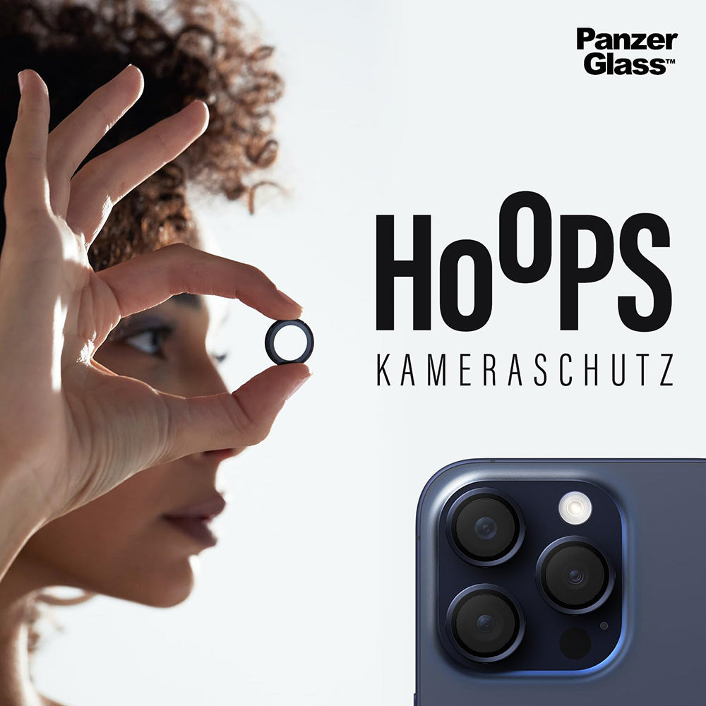 PanzerGlass Hoops Back Camera Protection Film for Samsung Galaxy A26 A266, Tempered Glass, Transparent