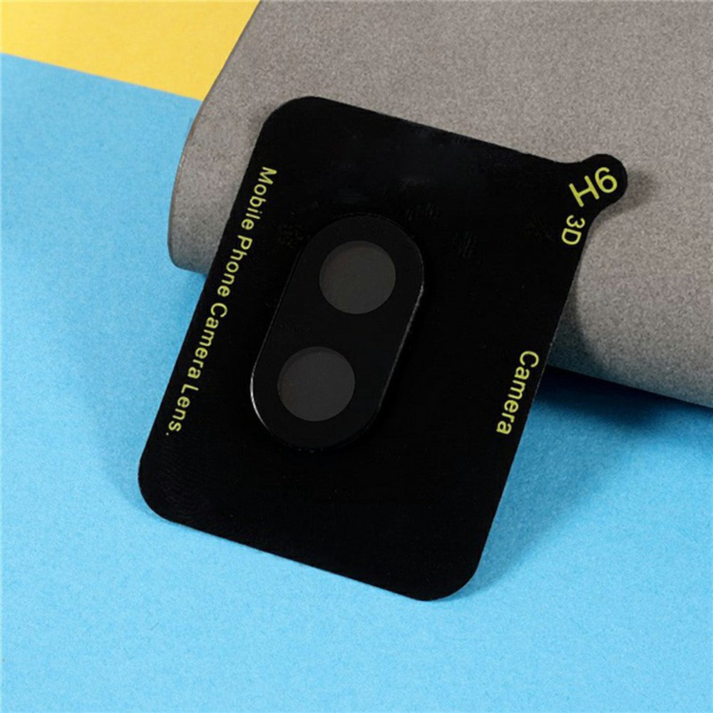Techsuit Rear Camera Protective Film for Samsung Galaxy Z Flip8 F776, Tempered Glass, Black