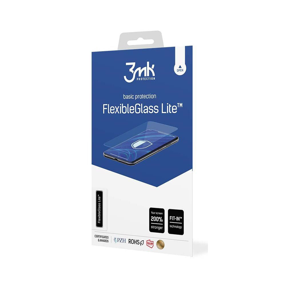 3MK FlexibleGlass Lite Screen Protector for Motorola Moto G06 Power / G06, Flexible Glass, Full Glue