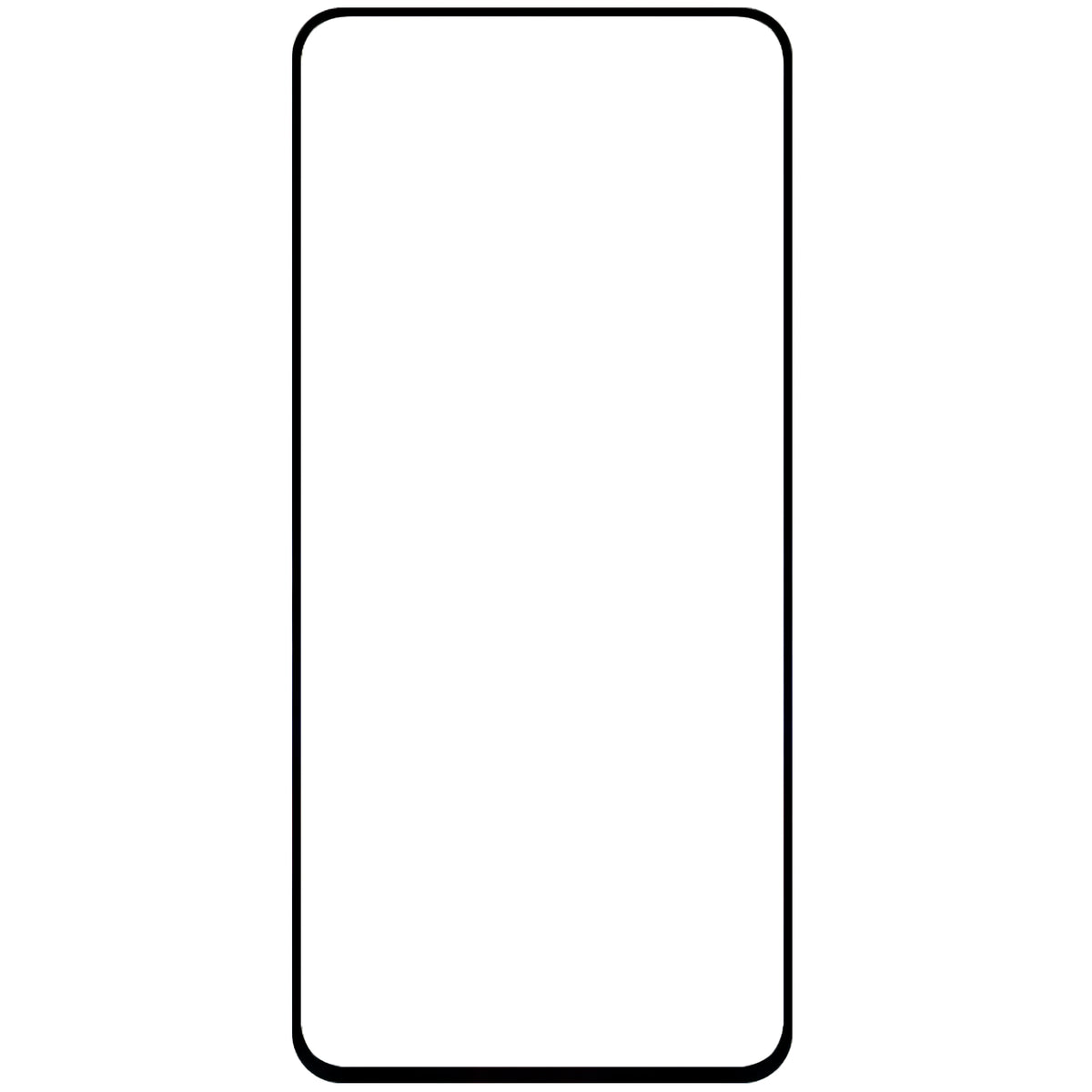 Blue Shield Screen Protector for Samsung Galaxy A35 5G A356, Tempered Glass, Full Glue, Case Friendly, Black