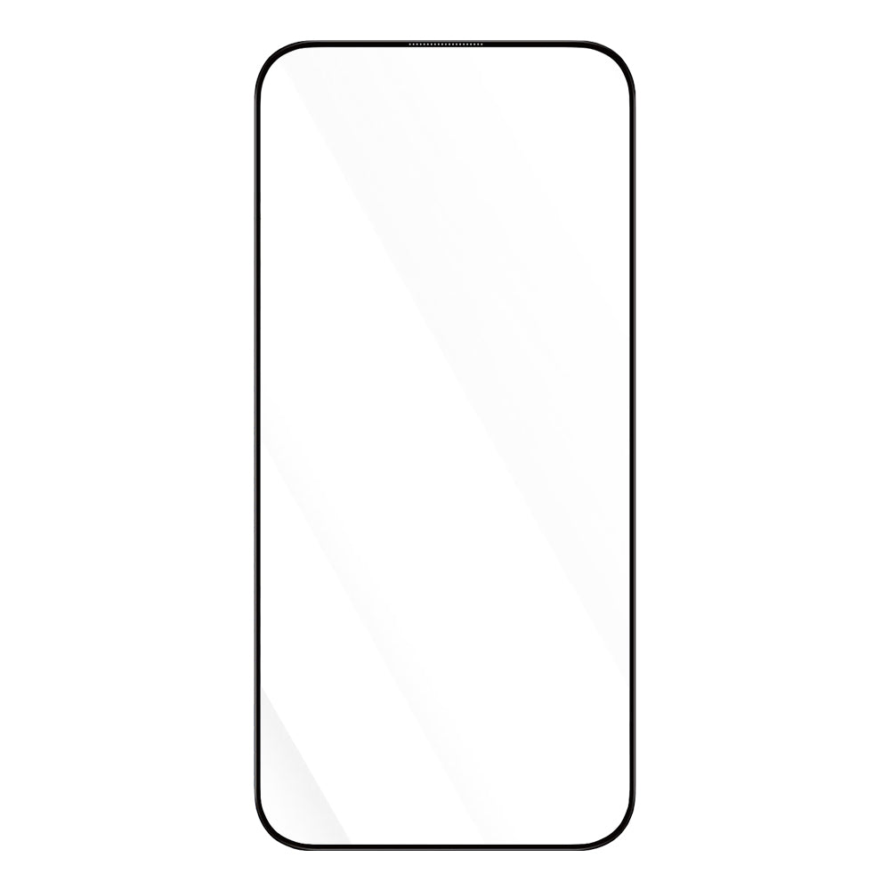 Blueo Anti-Broken Screen Protector Film for Apple iPhone 15 Pro, Tempered Glass, Full Glue, Black