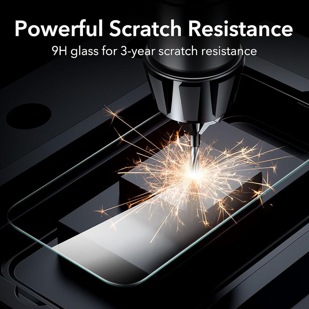 ESR Screen Protector for Apple iPhone 17 Pro Max, Tempered Glass, Full Glue, Set of 3 Pieces